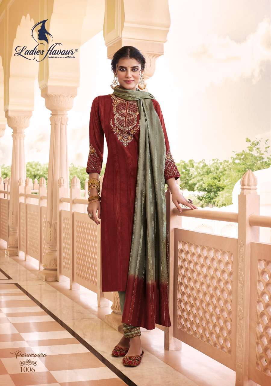 LADIES FLAVOUR PARAMPARA KUTI WITH PANT AND DUPATTA 1006-10-2023-02-03_16_02_54
